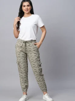 Women Cottonworld Pants | Pants^Women's Linen Viscose Regular Fit Pant