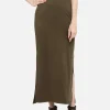 Women Cottonworld Skirts^Women's Viscose Elastane Skirt