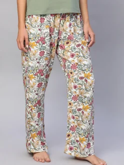 Women Cottonworld Loungewear^Women's 100% Viscose Regular Fit Pyjama