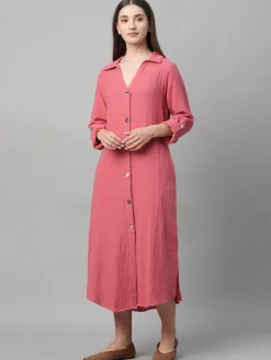 Women Cottonworld Dresses^Women's Cotton Boxy Fit Dress