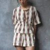 Women Cottonworld Womens Co-Ord Sets^Women's Cotton Flax Regular Fit Blouse