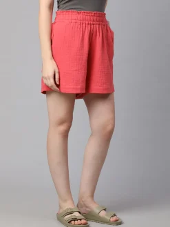 Women Cottonworld Shorts^Women's Cotton Regular Fit Shorts