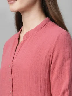 Women Cottonworld Womens Co-Ord Sets^Women's Cotton Regular Fit Kurta