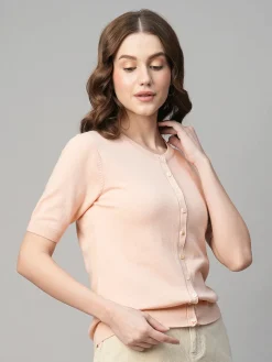 Women Cottonworld Round Neck | Regular Fit^Women's Cotton Viscose Regular Fit Tshirt