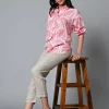 Women Cottonworld Tops & Shirts | Tops & Shirts^Women's Lyocell Linen Boxy Fit Blouse