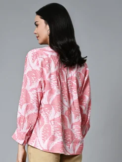 Women Cottonworld Tops & Shirts | Tops & Shirts^Women's Lyocell Linen Boxy Fit Blouse