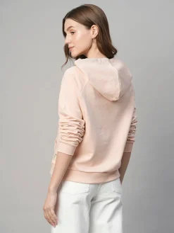 Women Cottonworld Women | Regular Fit^Women's Organic Cotton Regular Fit Hoodie Sweatshirt