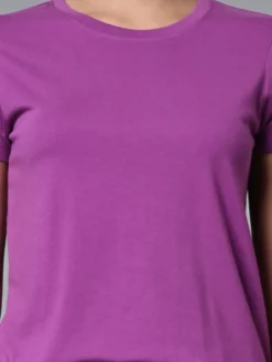 Women Cottonworld Round Neck | Regular Fit^Women's Cotton Regular Fit Tshirt