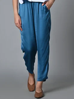 Women Cottonworld Trousers^Women's Regular Fit Modal Pant