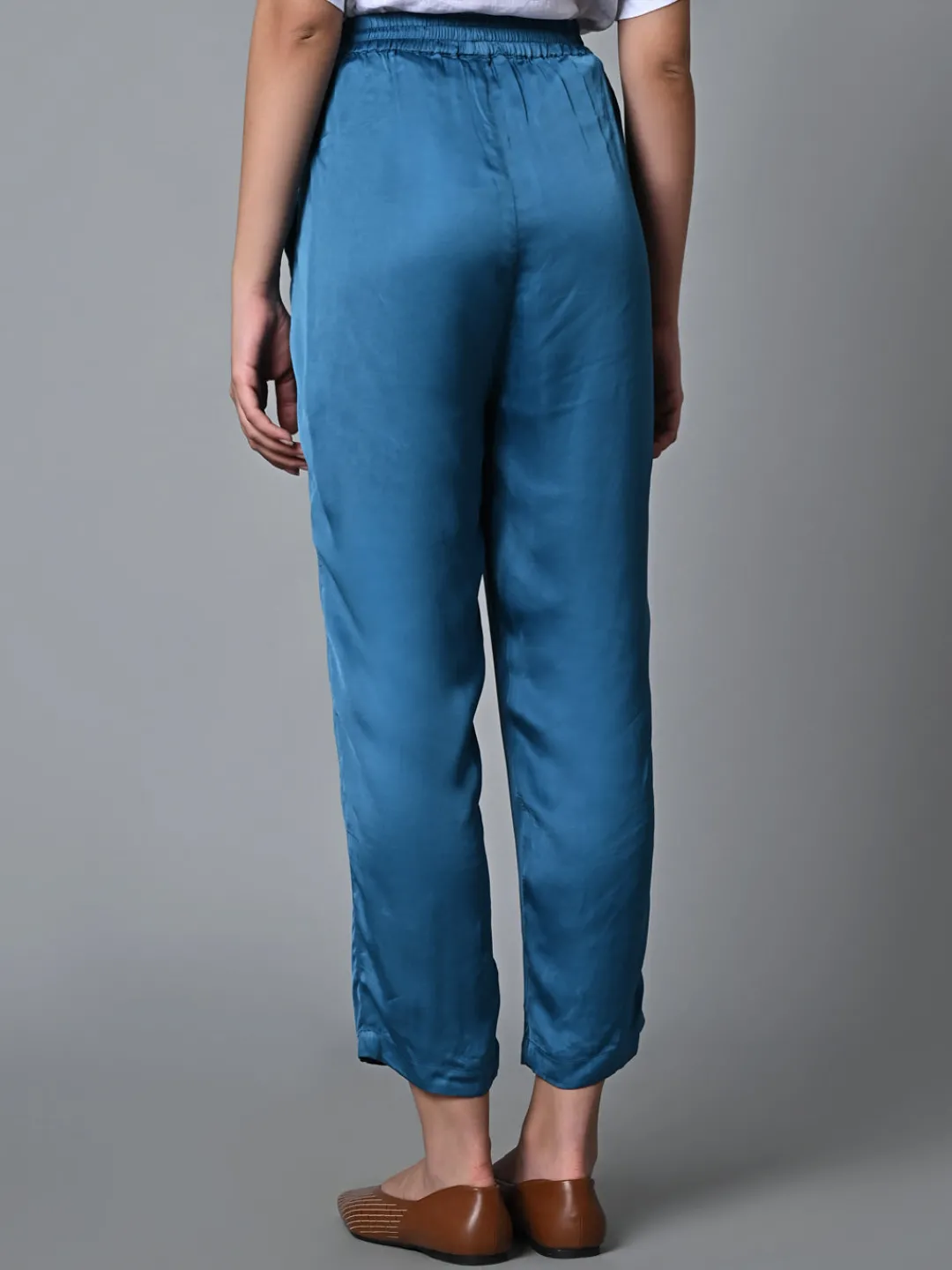 Women Cottonworld Trousers^Women's Regular Fit Modal Pant