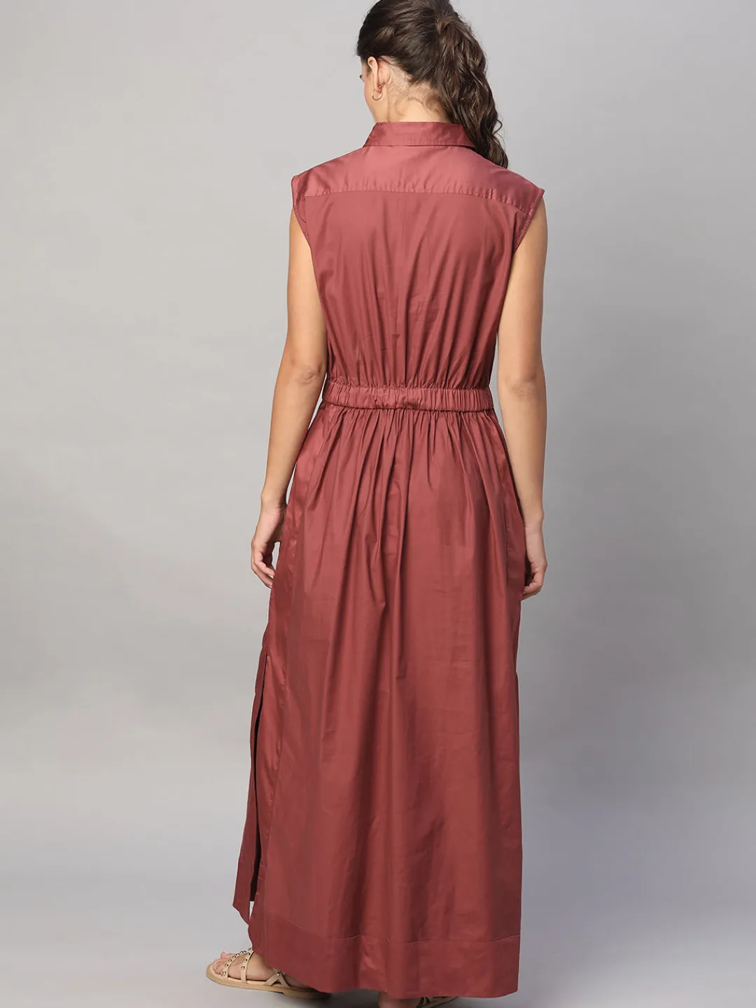 Women Cottonworld Dresses^Women's 100% Cotton Regular Fit Dress