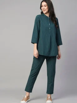 Women Cottonworld Womens Co-Ord Sets | Trousers^Women's Cotton Regular Fit Pant
