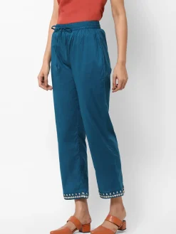 Women Cottonworld Trousers^Women's Cotton Regular Fit Pants