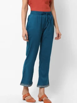 Women Cottonworld Trousers^Women's Cotton Regular Fit Pants
