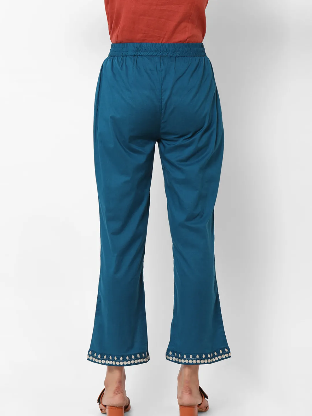 Women Cottonworld Trousers^Women's Cotton Regular Fit Pants