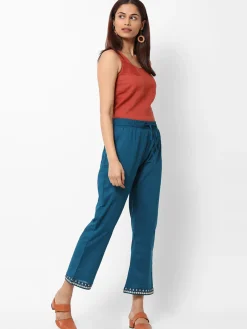 Women Cottonworld Trousers^Women's Cotton Regular Fit Pants