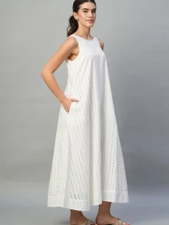 Women Cottonworld Dresses^Women's 100% Cotton Regular Fit Dress
