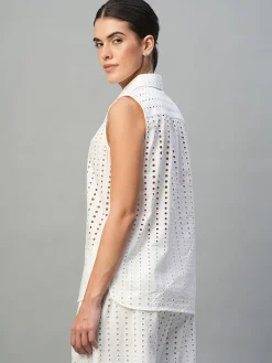 Women Cottonworld Womens Co-Ord Sets^Women's 100% Cotton Regular Fit Blouse