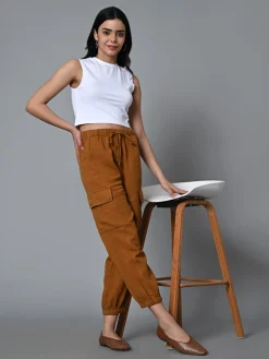 Women Cottonworld Vests^Women's Cotton Elastane Slim Fit Vest