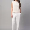 Women Cottonworld Trousers^Women's Cotton Lycra Regular Fit Pant