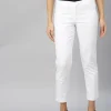 Women Cottonworld Trousers^Women's Cotton Lycra Regular Fit Pant