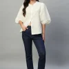 Women Cottonworld Tops & Shirts | Tops & Shirts^Women's Linen Cotton Regular Fit Blouse