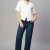 Women Cottonworld Tops & Shirts | Tops & Shirts^Women's Linen Regular Fit Blouse