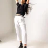 Women Cottonworld Pants | Pants^Women's Linen Regular Fit Pant
