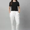 Women Cottonworld Pants | Pants^Women's Linen Regular Fit Pant
