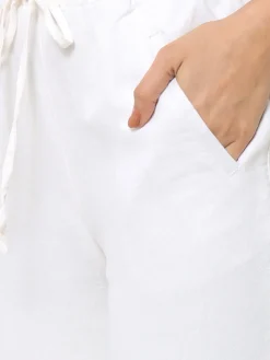 Women Cottonworld Pants | Pants^Women's Linen Regular Fit Pant