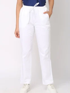 Women Cottonworld Pants | Pants^Women's Linen Viscose Regular Fit Pant