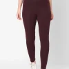 Women Cottonworld Leggings^Women's Cotton Elastane Slim Fit Knit Tights